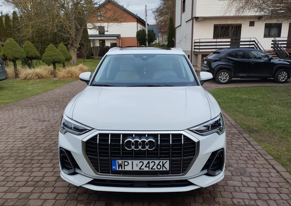 Audi Q3 cena 155900 przebieg: 11187, rok produkcji 2022 z Oborniki małe 352